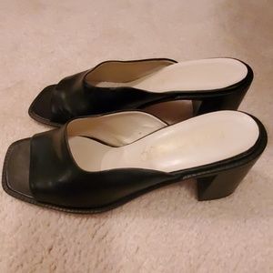 Franco Sarto Black Heels